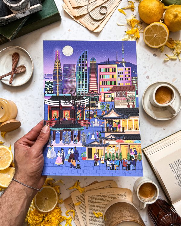 Seoul A5 print